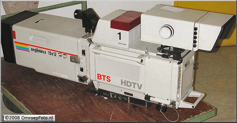 Doos 132 Foto 2635. 20 jaar geleden werd met de eerste HD televisie camera opnames op BCH werden gemaakt 

