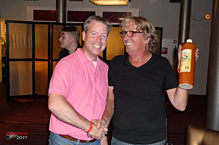 Op deze OmroepFoto : Harry met Bart van Hooff