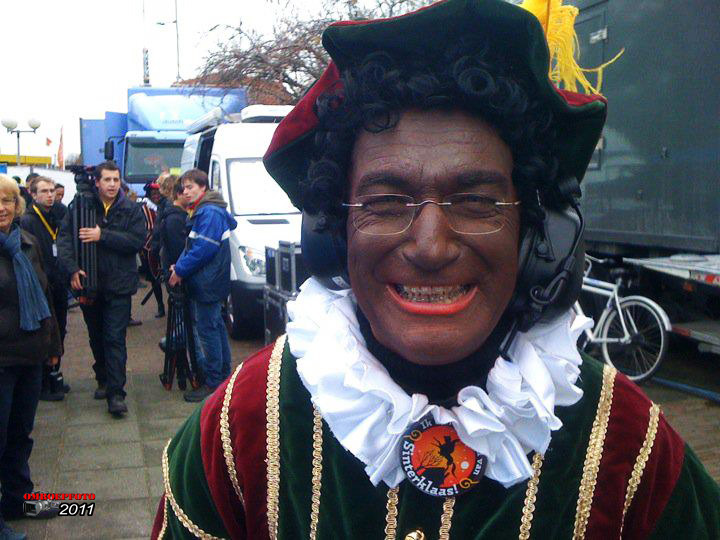 Doos 164 Foto 3270. Frans Fokking als zwarte Piet
            