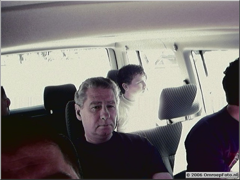 Foto 43-00841. Ton Lodeweges en Martijn Crans op weg naar Rotterdam