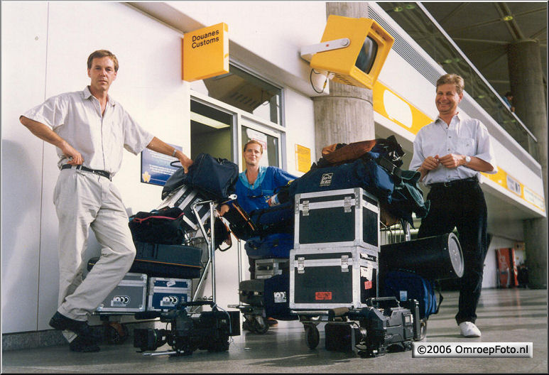 Foto 48-941. 'Op weg naar Montreal 1992 Ernst de Groot (rechts)