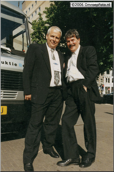 Doos 52 Foto 1034 Hans Veldmeijer en Henny Vreeswijk op Prinsjesdag