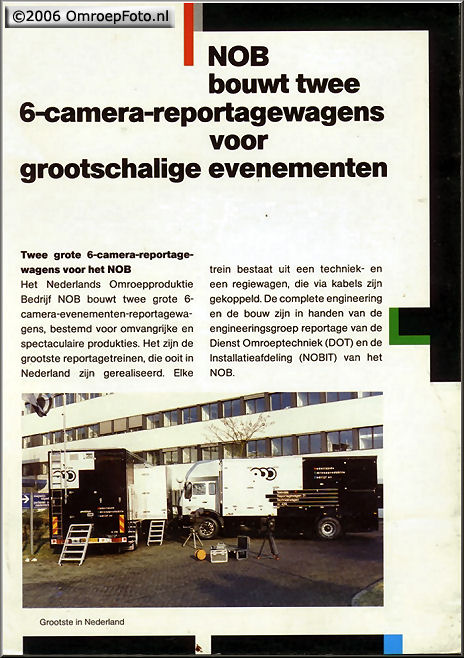 Doos 74 Foto 1472. Folder voor de splinternieuwe treinen in 1989