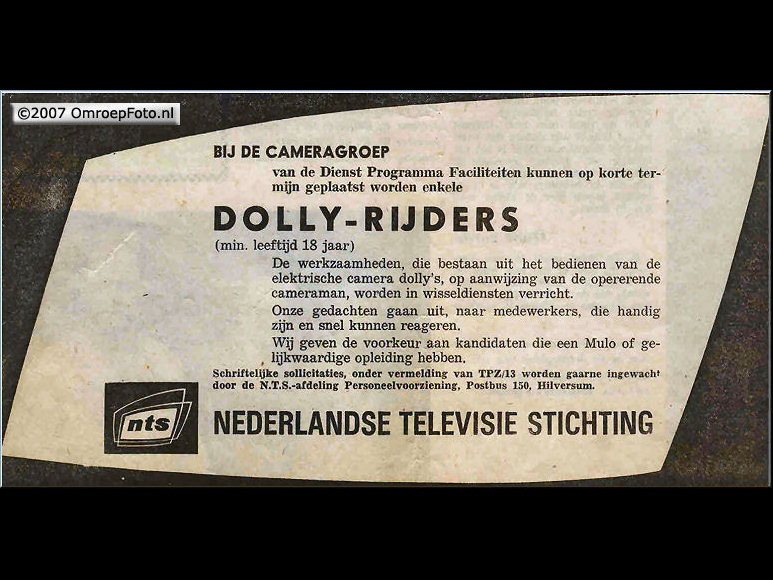 Doos 81 Foto 1605. Dollyrijder gezocht...