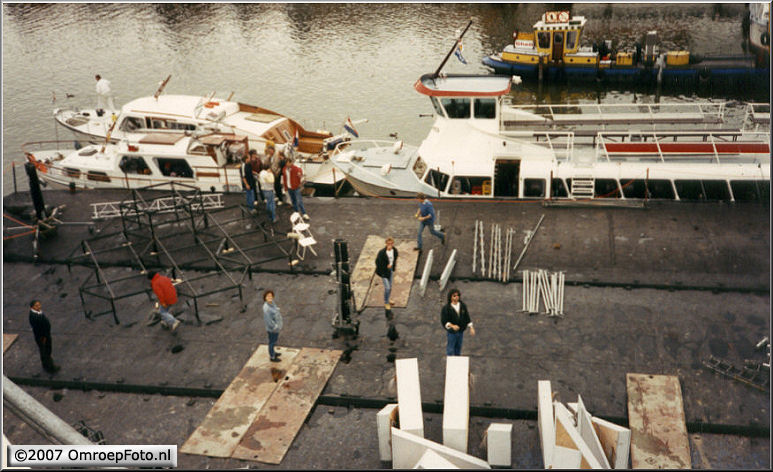 Doos 84 Foto 1677. 'Nederland Muziekland' in Volendam