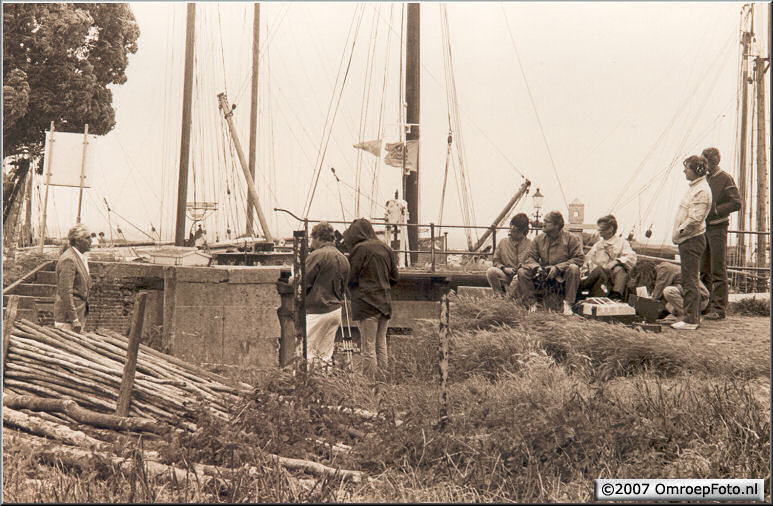 Doos 96 Foto 1912. 1986 Rond het IJselmeer met Marco Bakker. Joop en BCN