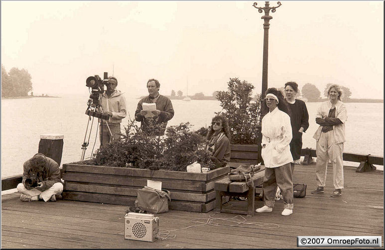 Doos 96 Foto 1917. 1986 Rond het IJselmeer met Marco Bakker