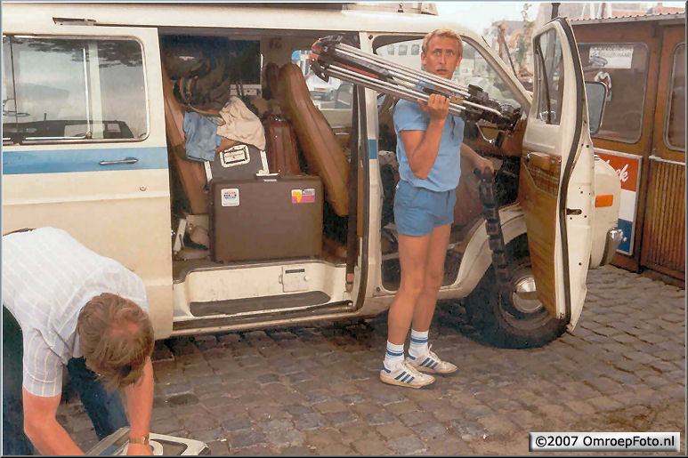 Doos 97 Foto 1922. 1986 Rond het IJselmeer met Marco Bakker